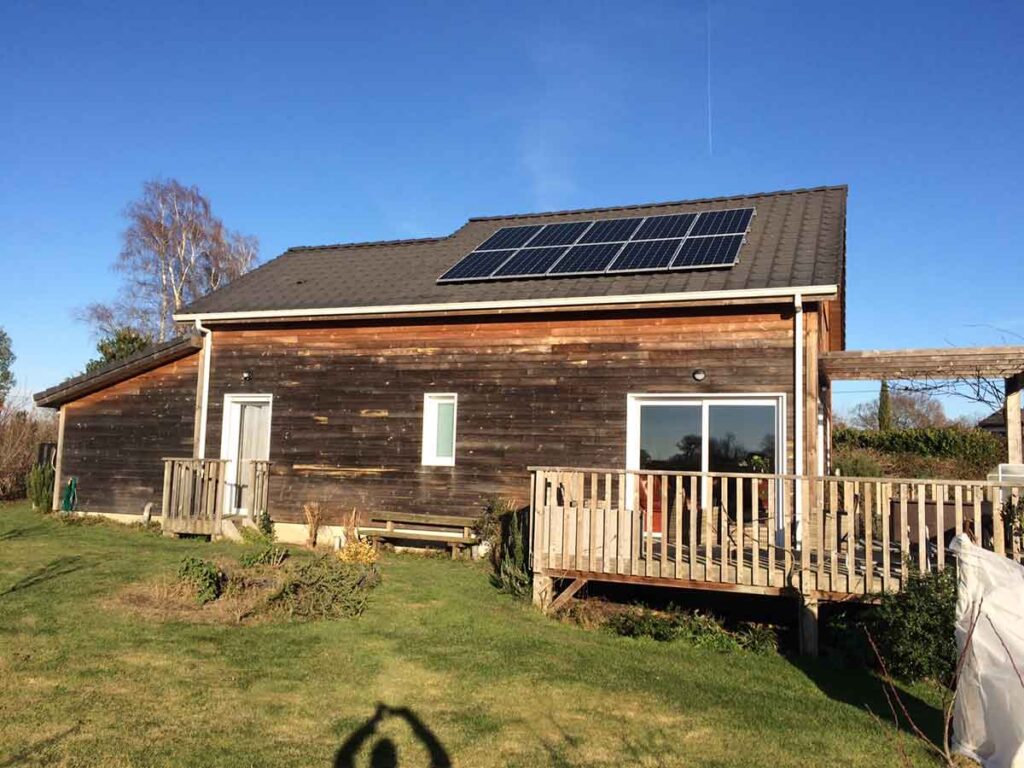 Petite installation réalisée par Voltarium pour un particulier dans le Sud-Ouest